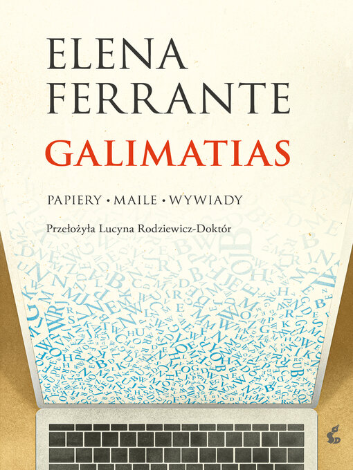 Title details for Galimatias by Elena Ferrante - Available